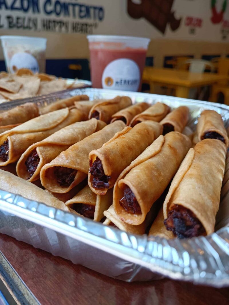 Savor the crisp and flavorful delight of our mini taquitos tray. A delicious, rolled tortilla delights, filled with your choice of savory fillings.